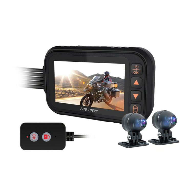 MT35B 1080P Waterproof HD Motorcycle Driving Recorder Mobile Phone Interconnection Locomotive Recorder, MT35B MT35B 1080P Waterproof HD Motorcycle Driving Recorder Mobile Phone Interconnection Locomotive Recorder, MT35B